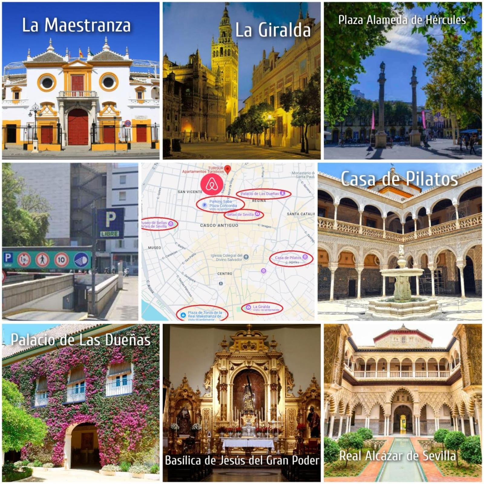 Luminoso Atico En Sevilla Centro Con Vistas A La Plaza Alameda De Hercules - Hasta 4 Personas" ภายนอก รูปภาพ